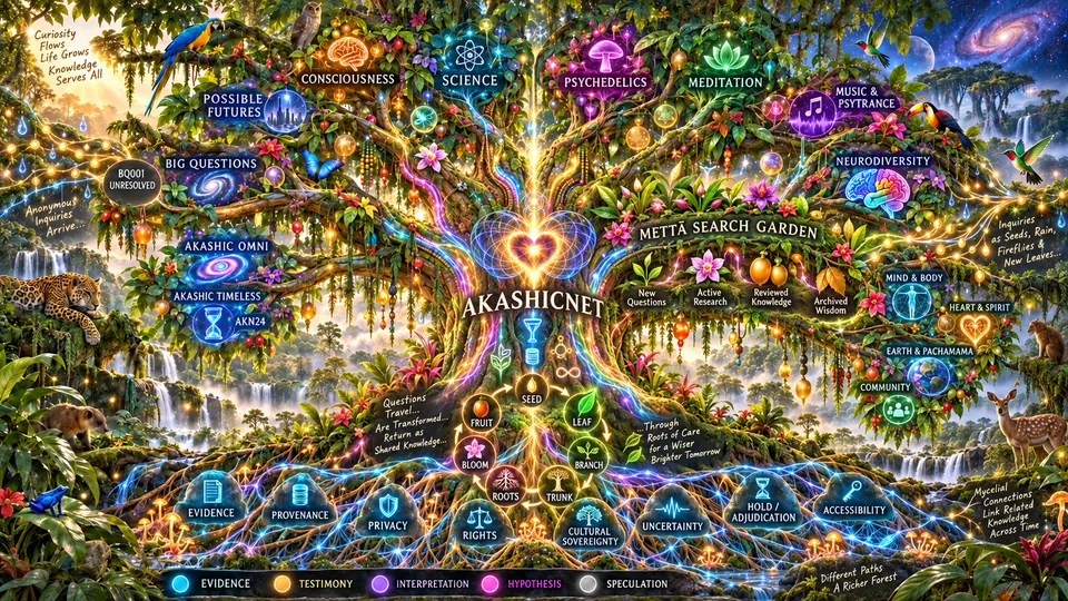 An imagined living library tree